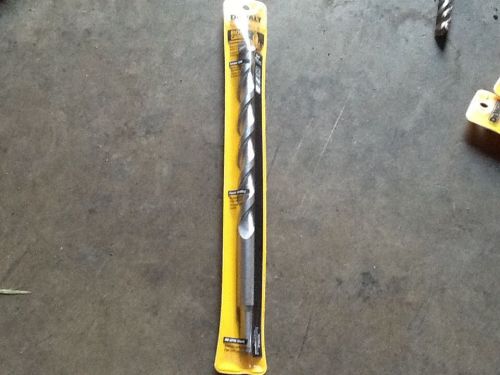 Dewalt dw5245 3/4&#034; x 12&#034;hammer drill bit, round, new in package!!! for sale