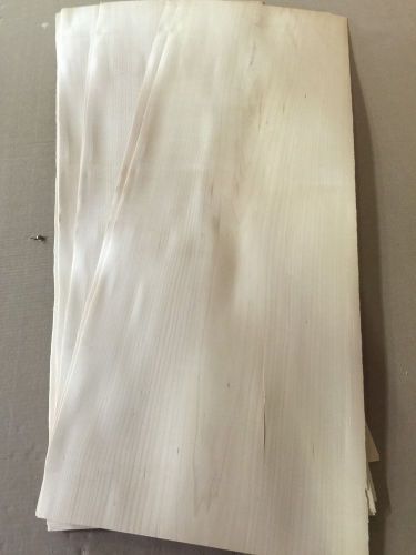 Wood veneer maple 14x42 18 pieces total raw veneer &#034;exotic&#034; ma1 1-7-14 for sale
