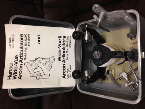 Hanau Wide-Vue II Arcon Dental Articulator