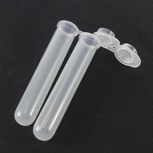 Plastic test tubes centrifuge tubes 15ml round bottom new x8