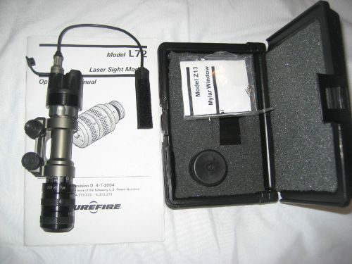 Surefire l72 complete visible red laser sight 635nm module for sale