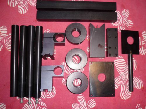 Optical Table Lot Anodized Aluminum AL Legs Mounts Base Rod Support etc.