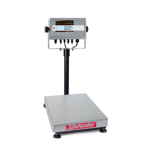 Ohaus d51xw60hr1 defender 5000 washdown bench scale, cap. 60kg, read. 5g for sale