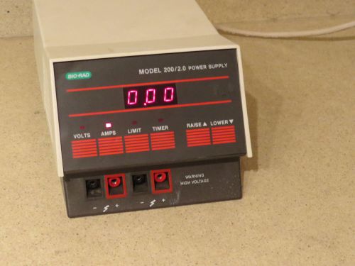 BIO-RAD MODEL 200/2.0 POWER SUPPLY