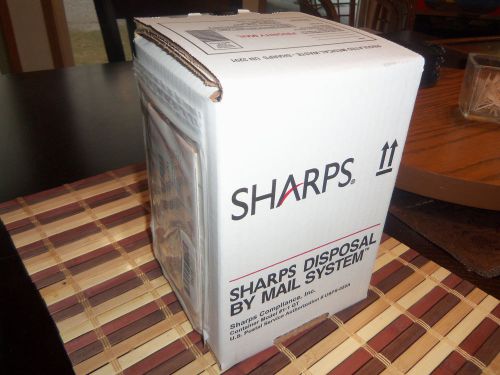 1 QUART SHARPS CONTAINER.  NEW