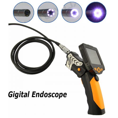 3.5&#034; 8.2mm LCD Monitor DVR Snake Camera Endoscope Inspection Borescope 3M Tube