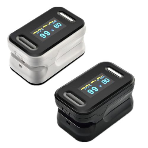 OLED Fingertip Pulse Oximeter Blood Oxygen SpO2 PR Heart Rate Monitor 2 Colors