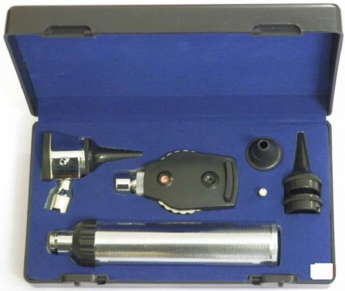 Ophthalmoscope/Otoscope Diagnostic Set, Bright &amp; Whitest LED illumination