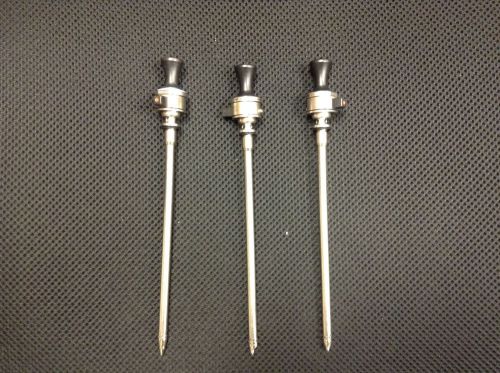 OLYMPUS TROCAR AND CANNULA - LOT OF 3