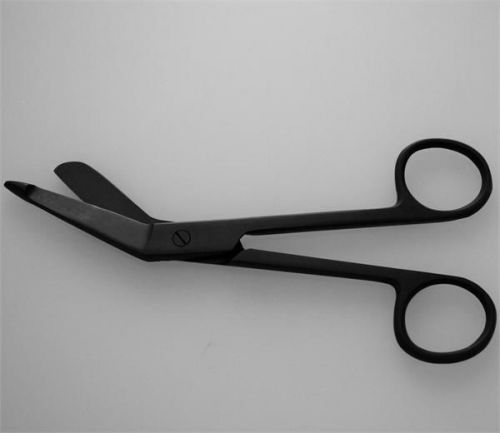 2 Bandage Scissors 5.5&#034; Non Reflective Black Finish, surgical instruments