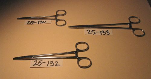 MAYO HEGAR NEEDLE HOLDER SET OF 3 (25-130,25-132,25-133) (P)