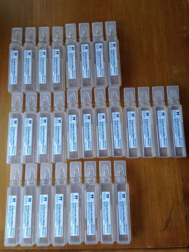 winchester laboratories saljet Sodium Chloride 0.9% 30ml each 27 tubes exp 2016