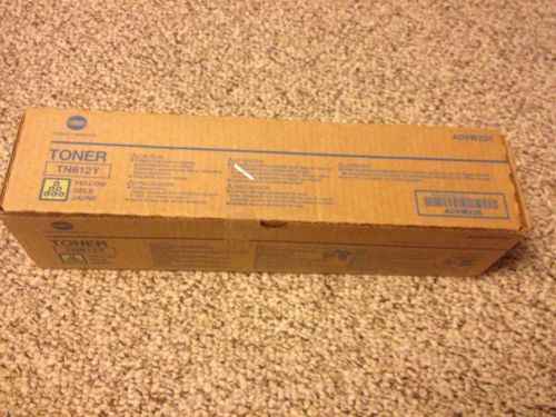 Konica Minolta Genuine Toner TN612Y Yellow AOVW235