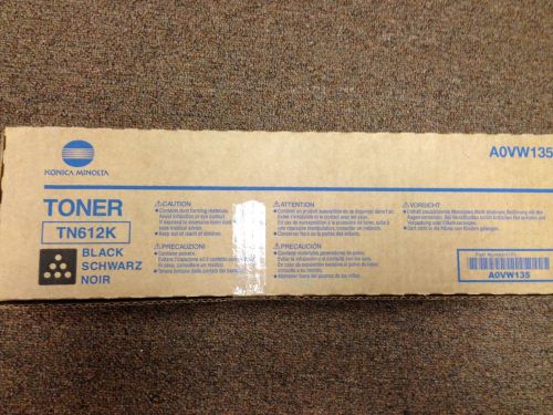 Konica Minolta TN612K Black Toner for Bizhub PRO C6501 C5501 Genuine OEM