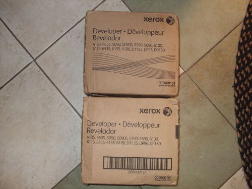 2 CTN  XEROX BLACK DEVELOPERS 005R00161 EA. CTN. PK 2. 5090