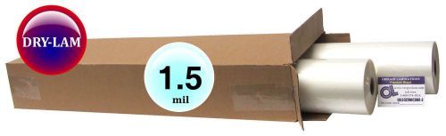 Qty 4 rolls school-lam laminating film 27&#034; x 500&#039; 1.4 mil 1&#034; core for sale