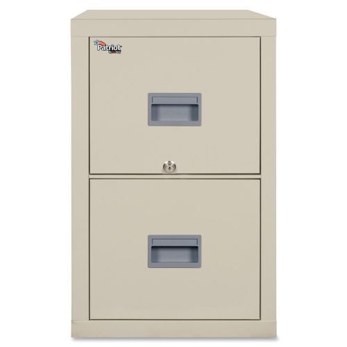 Patriot Insulated Two-Drawer Fire File, 17-3/4w x 25d x 27-3/4h, Parchment