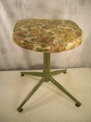 Vtg DOCTOR&#039;S EXAM STOOL PHYSICIAN MEDICAL SWIVEL SEAT