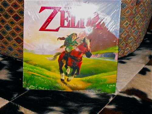 The Legend of Zelda 2015 Calendar