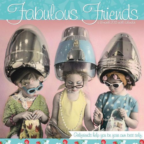 2015  FABULOUS FRIENDS Wall Calendar 11.5 X11.5  NEW