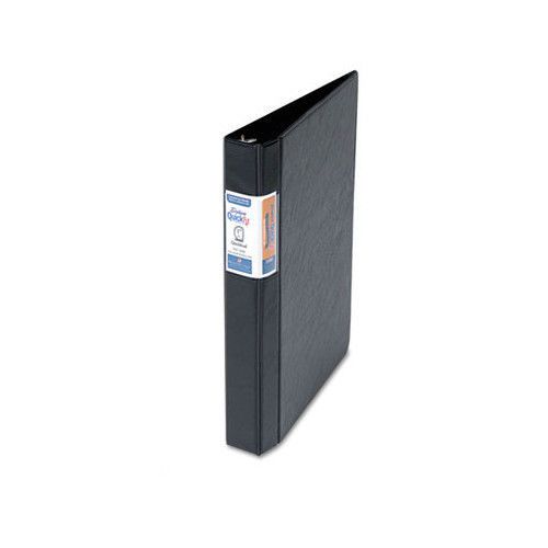 Stride, Inc. Quick Fit D-Ring Binder, 1&#034; Capacity, Black