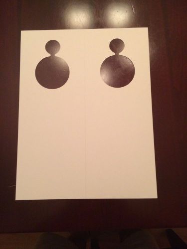 500. 2-up Blank Ready To Print Door Hangers