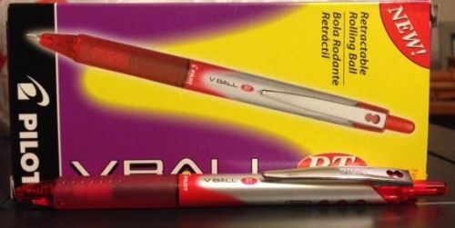 Pilot VBall Red Pens