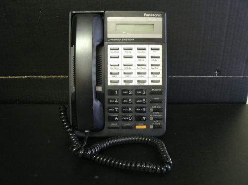 Panasonic KX-T7030 B Display Telephone Black Advanced Hybrid - KX-TA624 KX TA824