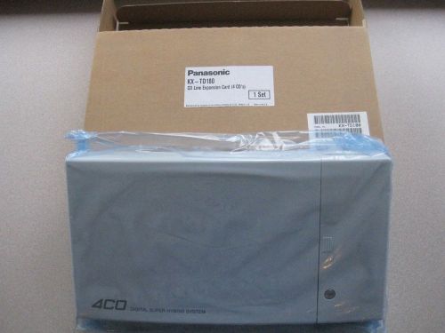 &#034;New&#034; Panasonic KX-TD180, 4 Port CO Card