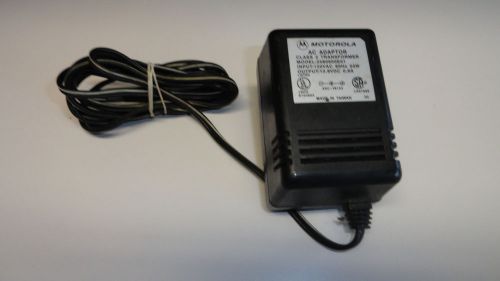 BB12: Lot of 2 Motorola 2580600E01 Class 2 Transformer Power Supply Cord