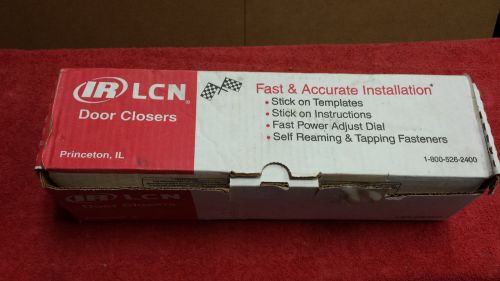 NEW INGERSOLL RAND LCN DOOR CLOSER ALUMINUM FINISH SUPER SMOOTHEE 4041 REG