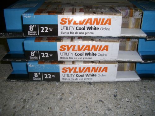 Sylvania (6) 22Watt  FC8T9/CW/RS 20148-8  SYLVANIA BRAND Circular  .