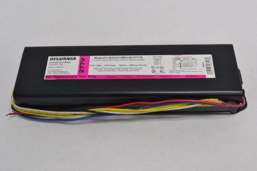 New sylvania mb2x96/277 osram 0.60a amp ballast 277v-ac lighting b271109 for sale