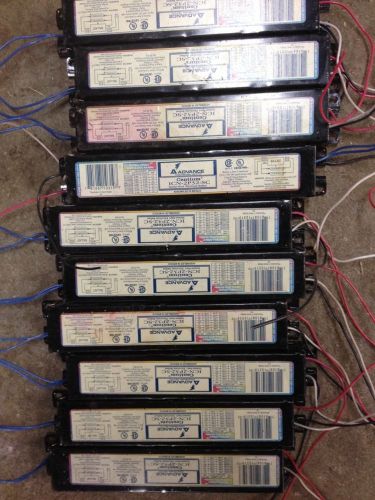 10 Advanced Centium 2p32-sc 4 Foot 2 Light  Multivolt Electronic Ballasts