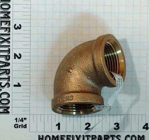 1 inch brass 90 degree elbow red brass high quality for sale