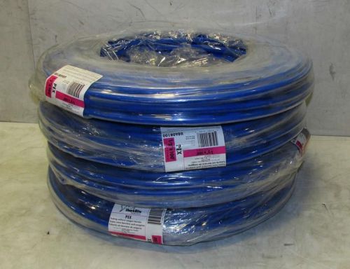 Lot of 4 SharkBite U860B100 1/2 x 100&#039; Blue PEX Tubing