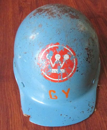 OLD/VINTAGE WESTINGHOUSE HARD HAT MSA SKULLGARD OLD LOGO