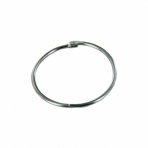 61f-hsr63-nkl - 5 pieces of  loose leaf hinge snap  binder rings 2-1/2&#034; (63mm) for sale