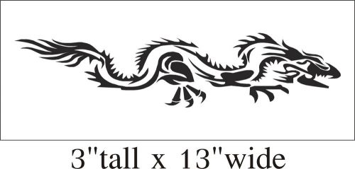 Dragon Tattoo Design Funny Car Truck Bumper Vinyl Sticker Decal Art Gift-1554