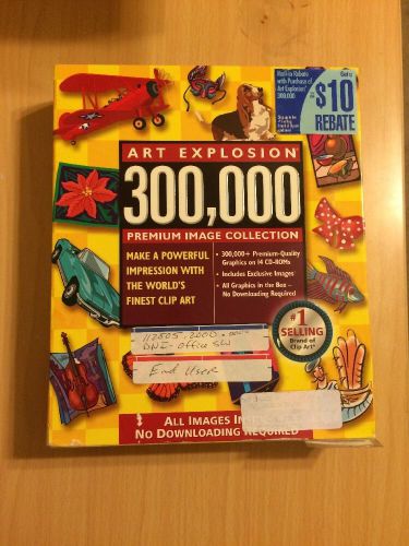 Art Explosion 300,000 Premium Image Collection, World&#039;s Finest Clip Art on 14 CD