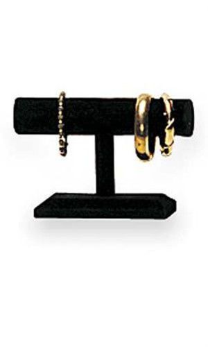 Black Velvet One Tier Necklace/Bracelet Displays