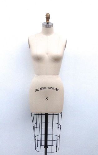 Fashion Design Tailors Professional Dress Form Size 8