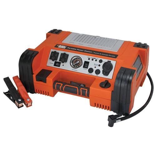 Black &amp; decker professional power station -jumper, compressor, inverter, light, for sale