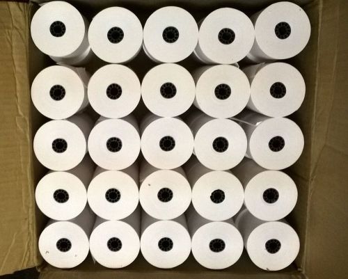 50 ROLLS Nashua 2 3/4&#034; (2 3/4 inches) x 165&#039; CASH REGISTER RECEIPT POS PAPER