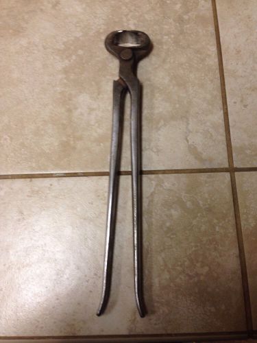 GE 15&#034; Easy Farrier Horse Hoof Nipper Blacksmith Barefoot Trimmer