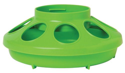 Green Feeder base, Chick Feeder base,screw on base. chicken feeder