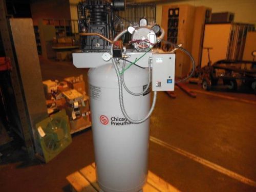Chicago pneumatic rcp561vns two stage air compressor, sn# hop272180, 5 hp. 60 ga for sale