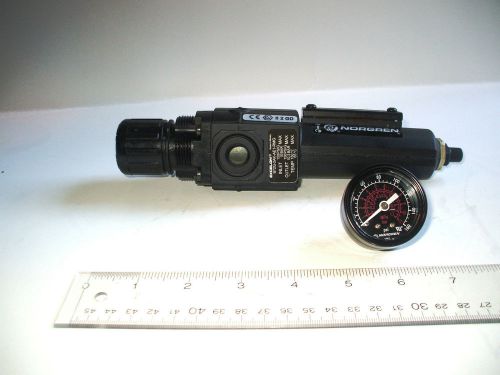 1/4&#034; Air Filter/Regulator w/ 160lb. gauge, Norgren B72-2AK-AE1-RMG