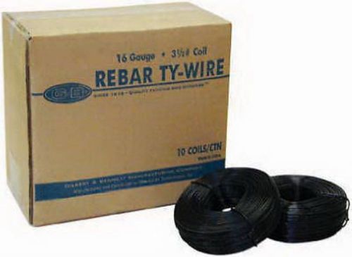 (10) ea 901130A  3.5 lb 16 gauge ReBar Ty Tie Wire Midwest Air / Gilbert Bennett