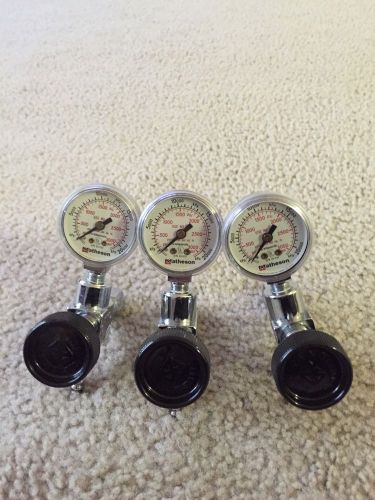 Matheson Regulator Model 30AR. Lot Of 3